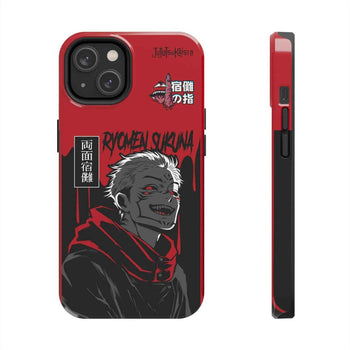 Crimson Cursed Sovereign Anime — Legendary Quality Phone Case - SUBARASHE