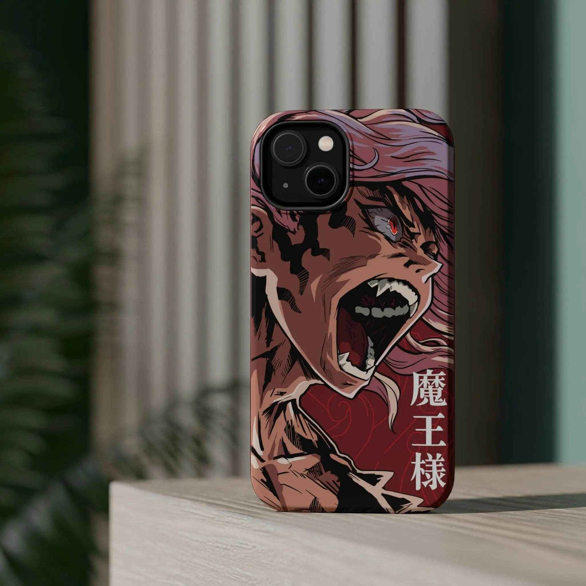 Legendary Magnetic Collectible Demon King Anime Phone Case – Magnetic Tough Protection, Stylish & Durable Gift for Fans - SUBARASHE