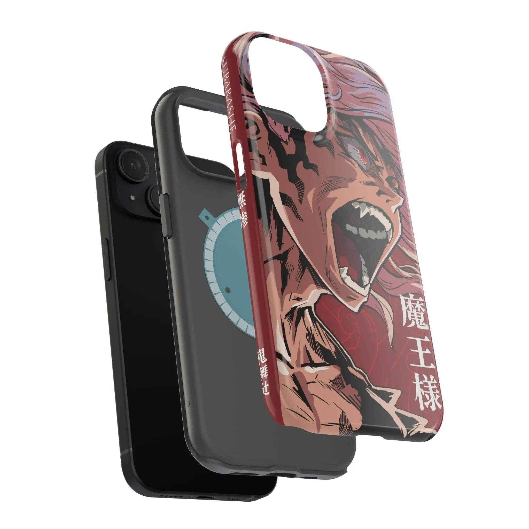Legendary Magnetic Collectible Demon King Anime Phone Case – Magnetic Tough Protection, Stylish & Durable Gift for Fans - SUBARASHE