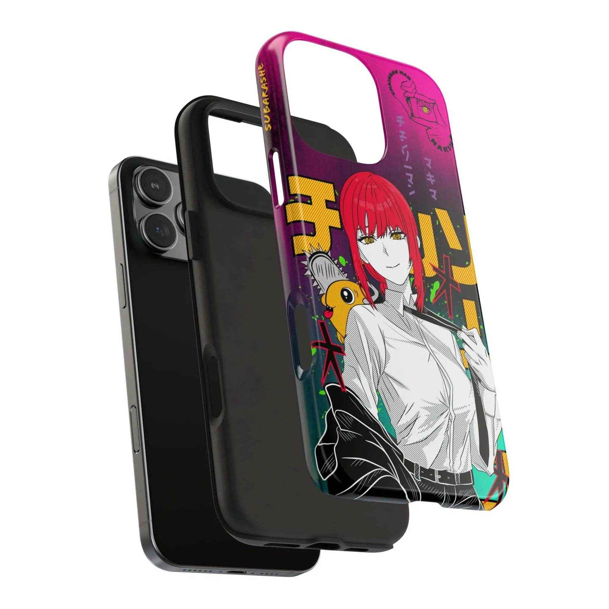 Legendary Crimson Enigma Phone Case – Inspired Anime Design - SUBARASHE