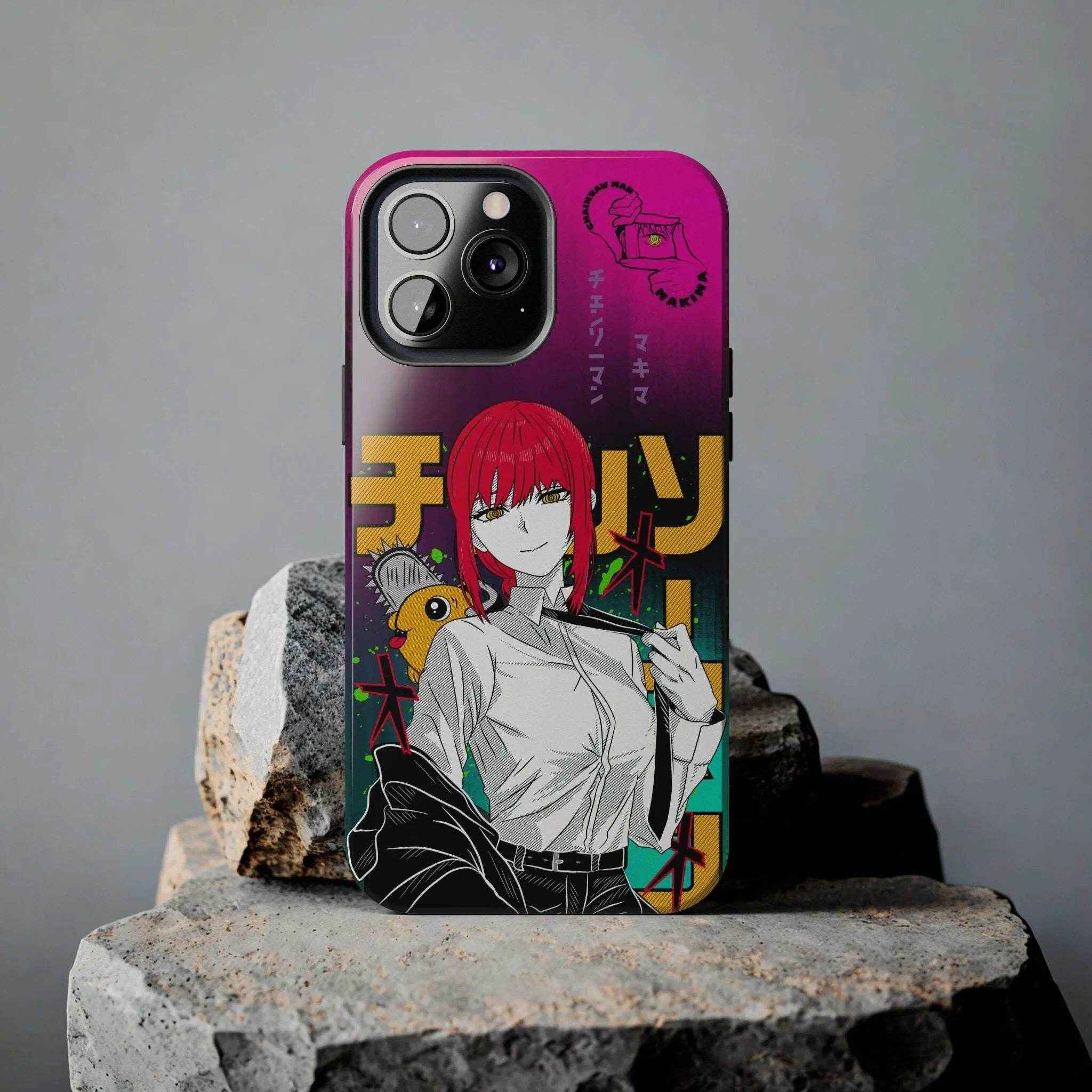 Legendary Crimson Enigma Phone Case – Inspired Anime Design - SUBARASHE