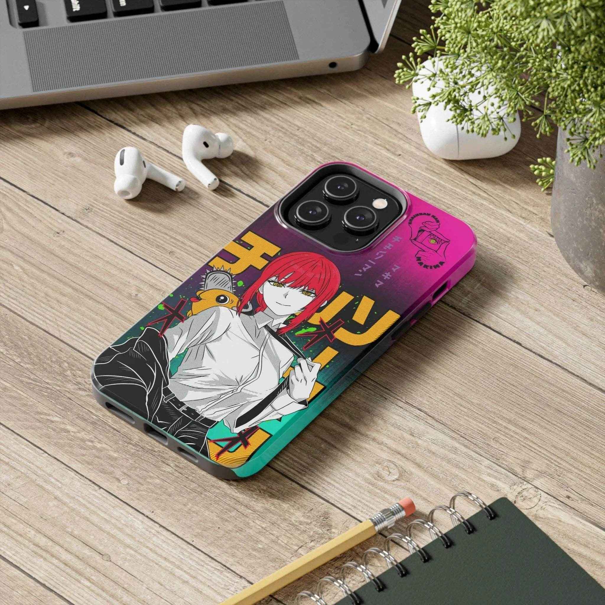 Legendary Crimson Enigma Phone Case – Inspired Anime Design - SUBARASHE