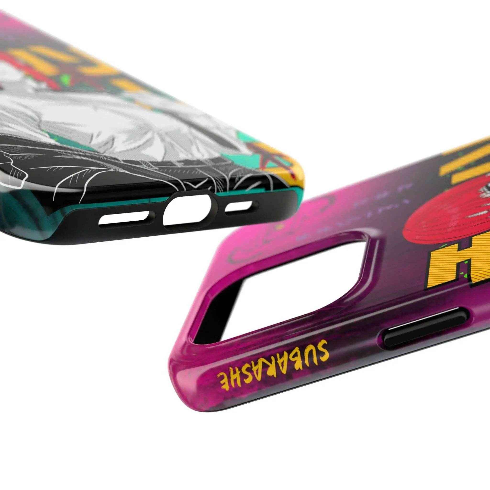 Legendary Crimson Enigma Phone Case – Inspired Anime Design - SUBARASHE