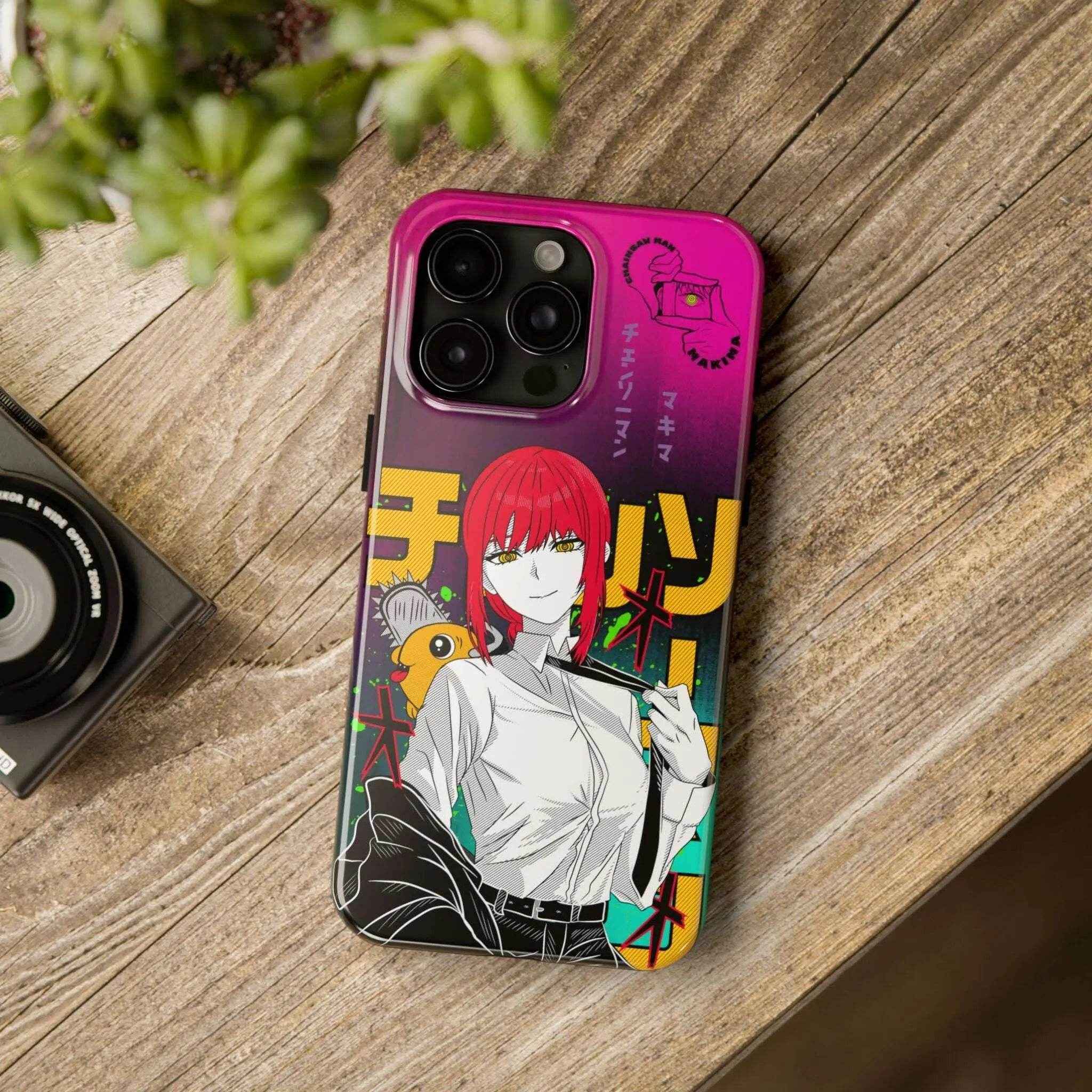 Legendary Crimson Enigma Phone Case – Inspired Anime Design - SUBARASHE