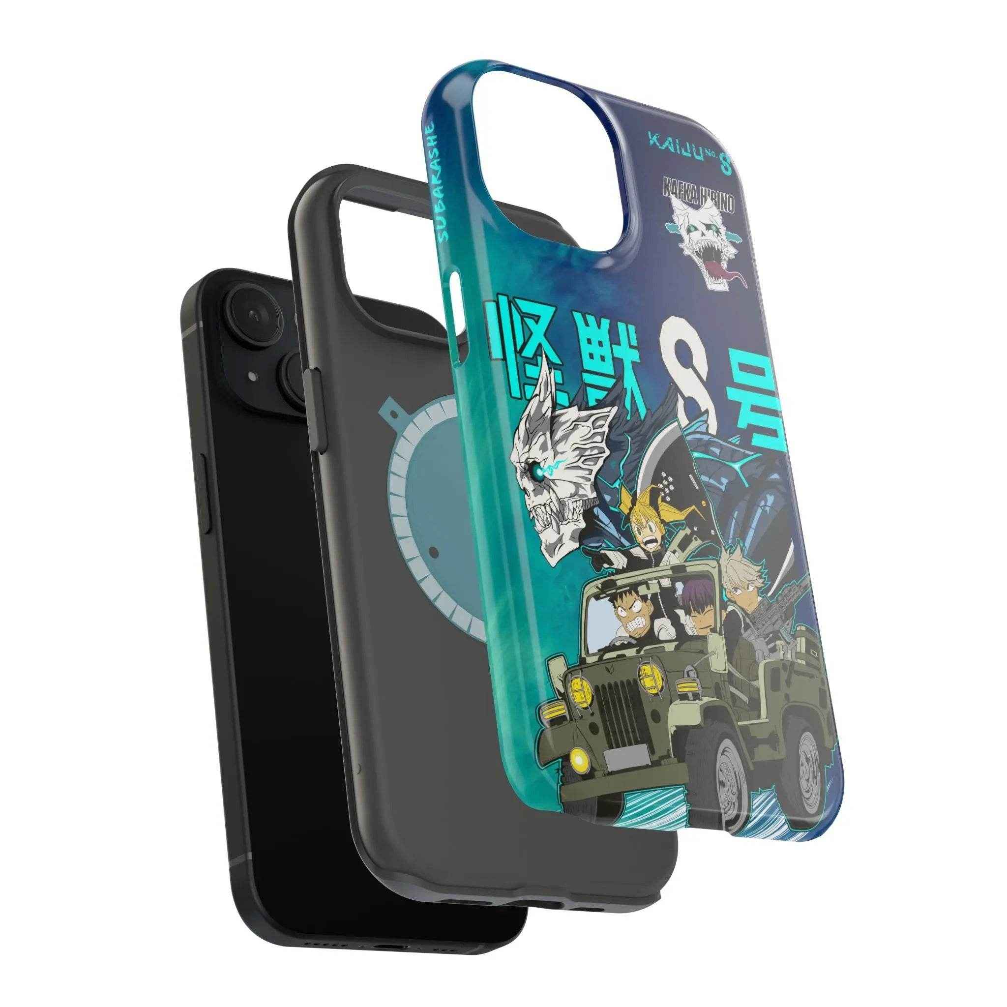 Legendary Magnetic Anime Phone Case, Durable Smartphone Case, Anime Lover Gift, Unique Tech Accessory - SUBARASHE